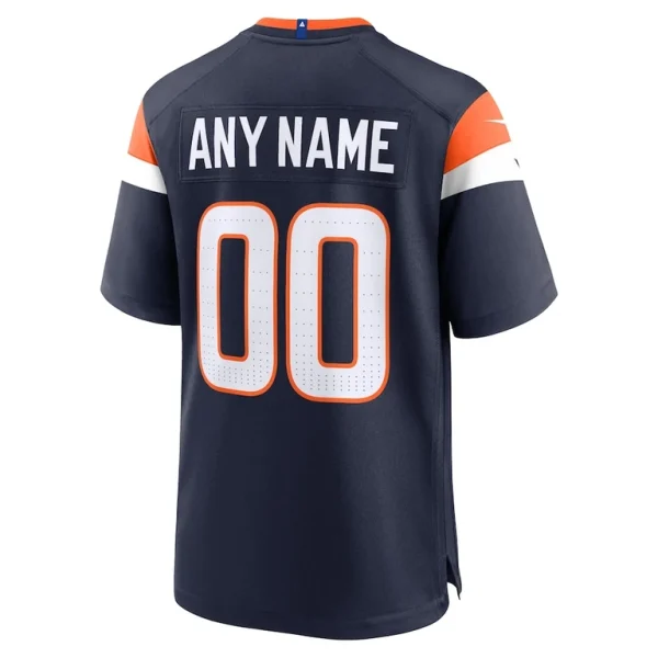 Denver broncos nike alternate mile high collection custom game jersey Navy L