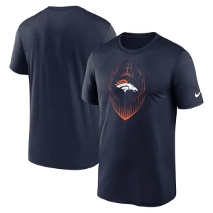 Denver broncos nike big tall blitz legend icon t shirt Navy