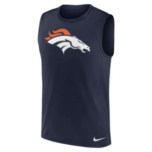 Denver broncos nike blitz legend muscle tank top Navy M