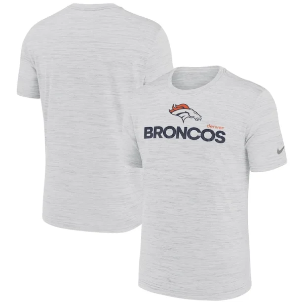 Denver broncos nike blitz velocity modern performance t shirt White