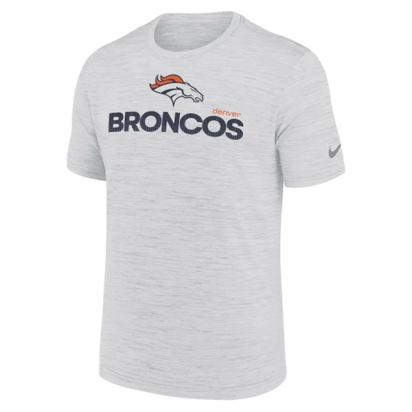Denver broncos nike blitz velocity modern performance t shirt White M