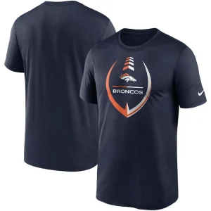 Denver broncos nike icon legend performance t shirt Navy