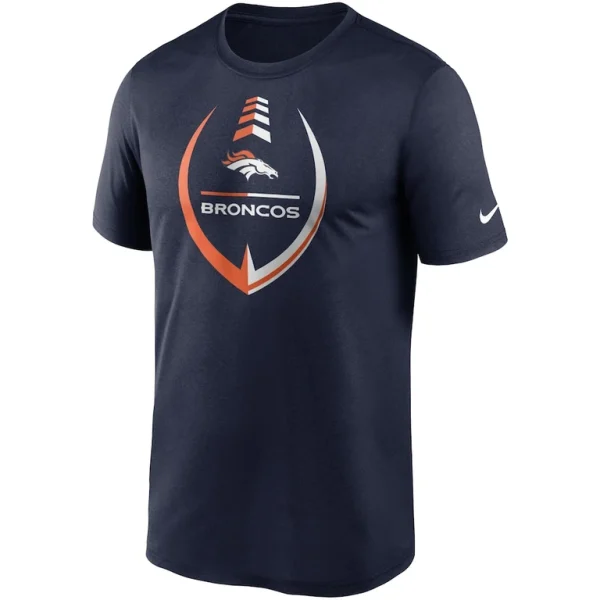 Denver broncos nike icon legend performance t shirt Navy M