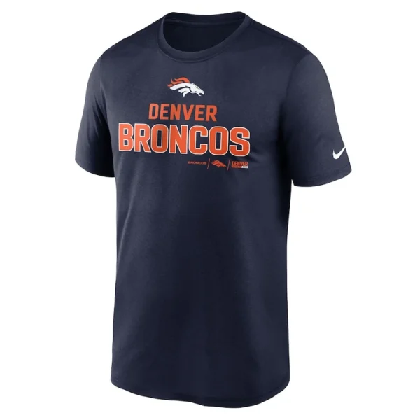 Denver broncos nike legend community performance t shirt Navy M