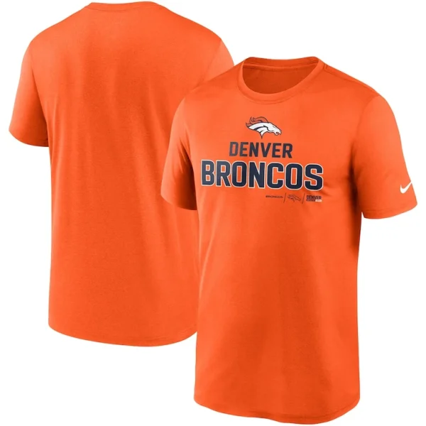 Denver broncos nike legend community performance t shirt Orange