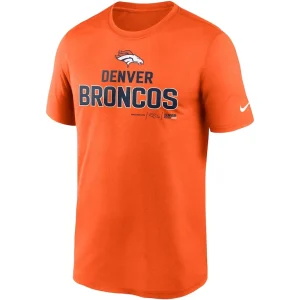 Denver broncos nike legend community performance t shirt Orange M