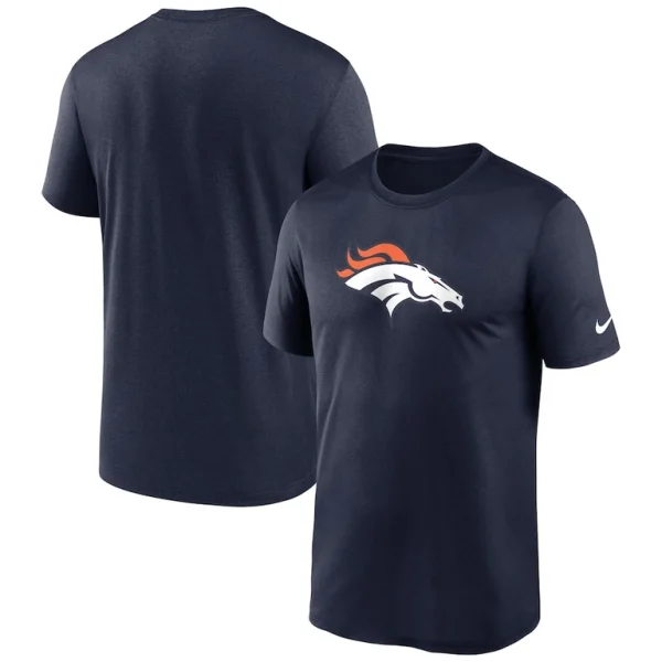 Denver broncos nike legend logo performance t shirt Navy