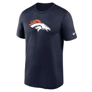 Denver broncos nike legend logo performance t shirt Navy M