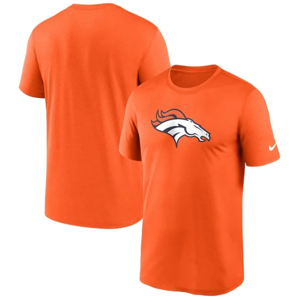 Denver broncos nike legend logo performance t shirt Orange