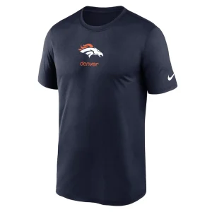 Denver broncos nike legend sign performance t shirt Navy M