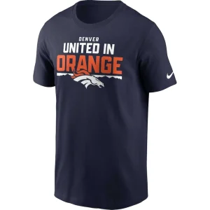 Denver broncos nike local essential t shirt Navy M