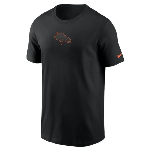 Denver broncos nike logo color pop t shirt Black M