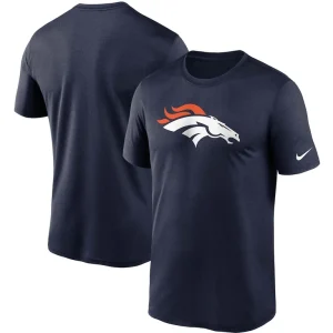 Denver broncos nike logo essential legend performance t shirt Navy