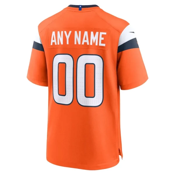 Denver broncos nike mile high collection custom game jersey Orange L
