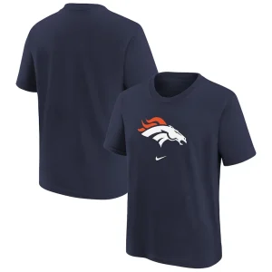 Denver broncos nike preschool team wordmark t shirt Navy