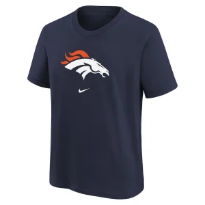 Denver broncos nike preschool team wordmark t shirt Navy 56