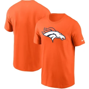 Denver broncos nike primary logo t shirt Orange