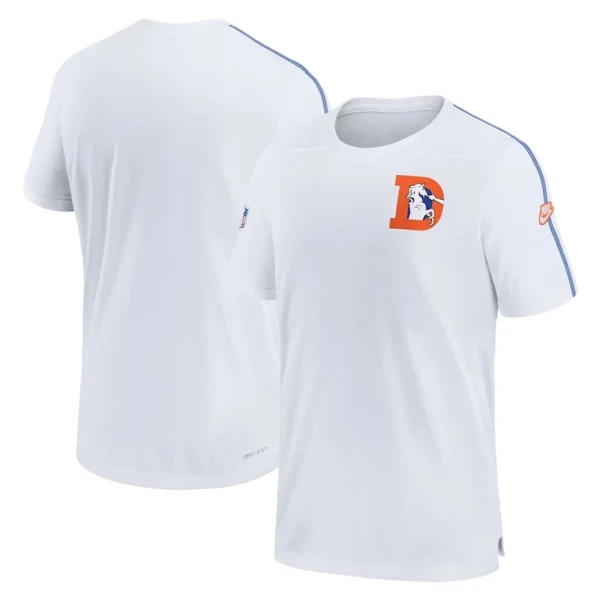 Denver broncos nike sideline alternate logo coach performance top White