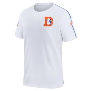 Denver broncos nike sideline alternate logo coach performance top White M