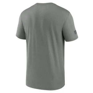 Denver broncos nike sideline legend performance t shirt Heather gray L