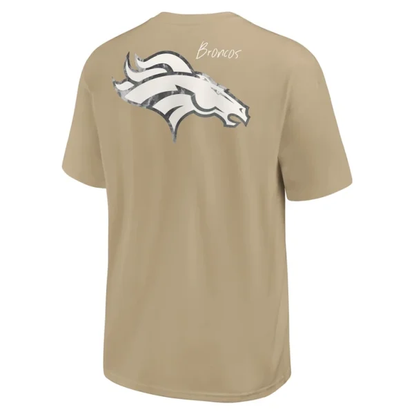 Denver broncos nike statement max90 t shirt tan Multi L
