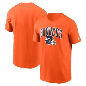 Denver broncos nike team athletic t shirt Orange