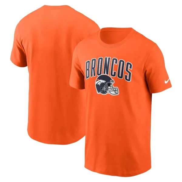 Denver broncos nike team athletic t shirt Orange