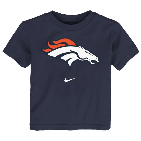 Denver broncos nike toddler logo t shirt Navy