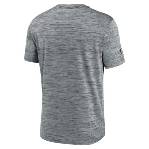 Denver broncos nike velocity alternate logo performance t shirt Heather gray L