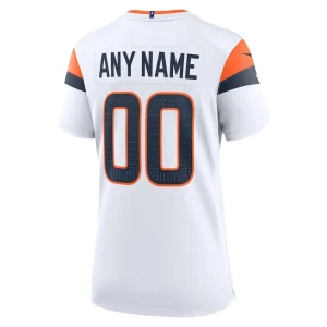 Denver broncos nike womens mile high collection custom game jersey White L