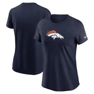 Denver broncos nike womens primary logo t shirt Navy
