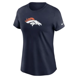 Denver broncos nike womens primary logo t shirt Navy S