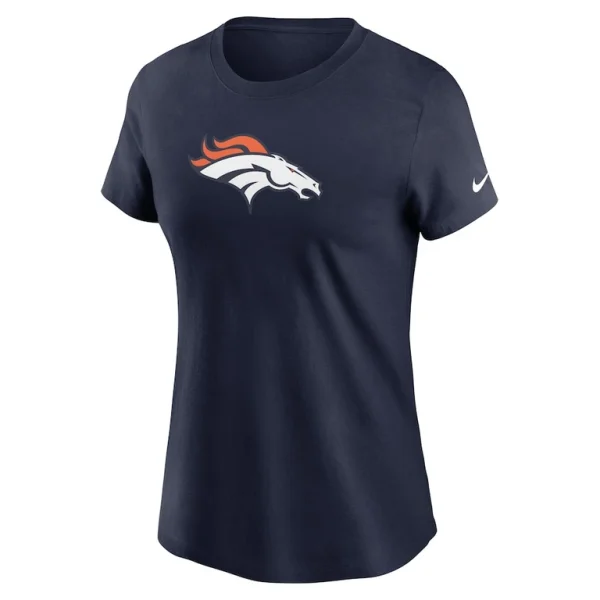 Denver broncos nike womens primary logo t shirt Navy S
