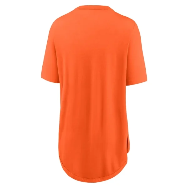 Denver broncos nike womens weekend city love tri blend t shirt Orange M