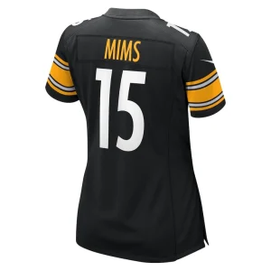 Denzel mims pittsburgh steelers nike womens game jersey Black L