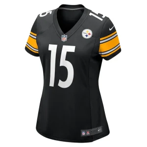 Denzel mims pittsburgh steelers nike womens game jersey Black M