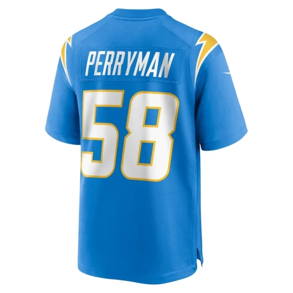 Denzel perryman los angeles chargers nike game jersey Powder blue L