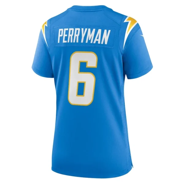 Denzel perryman los angeles chargers nike womens game jersey Powder blue L