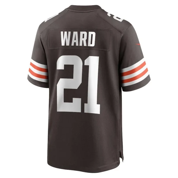 Denzel ward cleveland browns nike game jersey Brown L