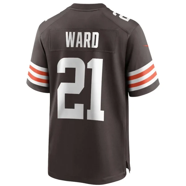 Denzel ward cleveland browns nike player game jersey Brown L