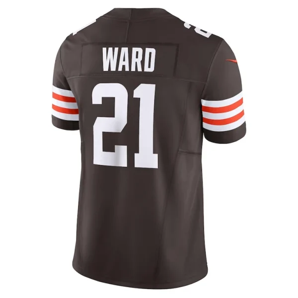 Denzel ward cleveland browns nike vapor f.u.s.e. limited jersey Brown L