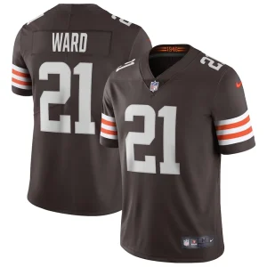Denzel ward cleveland browns nike vapor limited jersey Brown