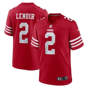 Deommodore lenoir san francisco 49ers nike game jersey Scarlet