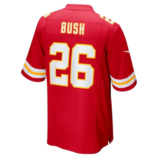Deon bush kansas city chiefs nike game player jersey Red L