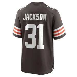 Deon jackson cleveland browns nike game jersey Brown L