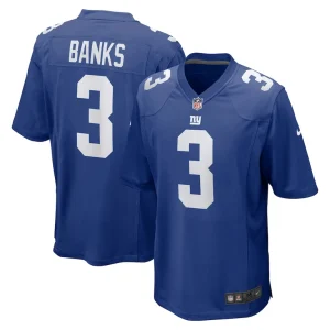 Deonte banks new york giants nike game jersey Royal