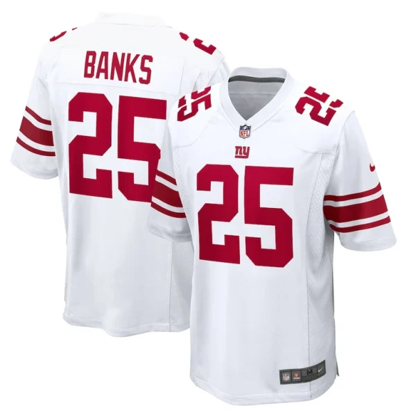 Deonte banks new york giants nike game jersey White