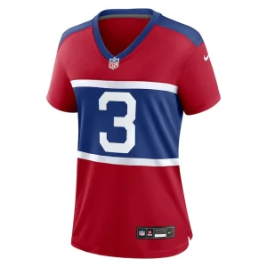 Deonte banks new york giants nike womens alternate player game jersey Century red M
