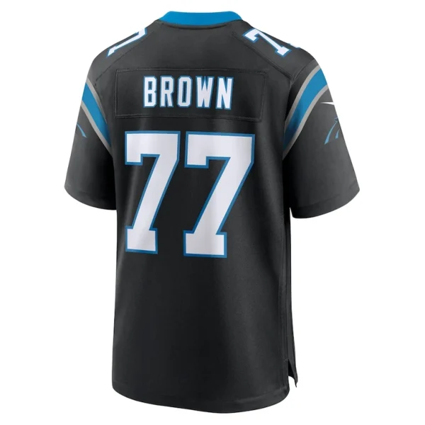 Deonte brown carolina panthers nike team game jersey Black L