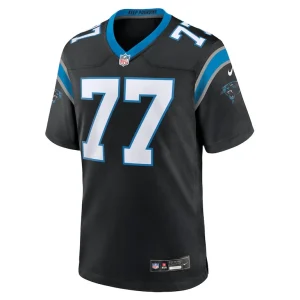 Deonte brown carolina panthers nike team game jersey Black M